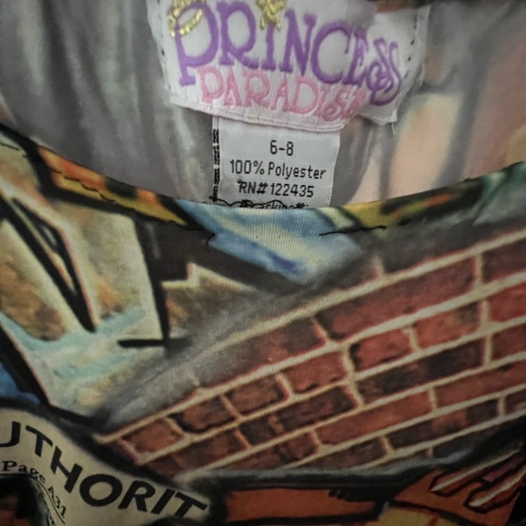 Princess Paradise Graffiti girl costume - Picture 10 of 11